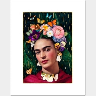 frida kahlo: everything flies – icons series Posters and Art